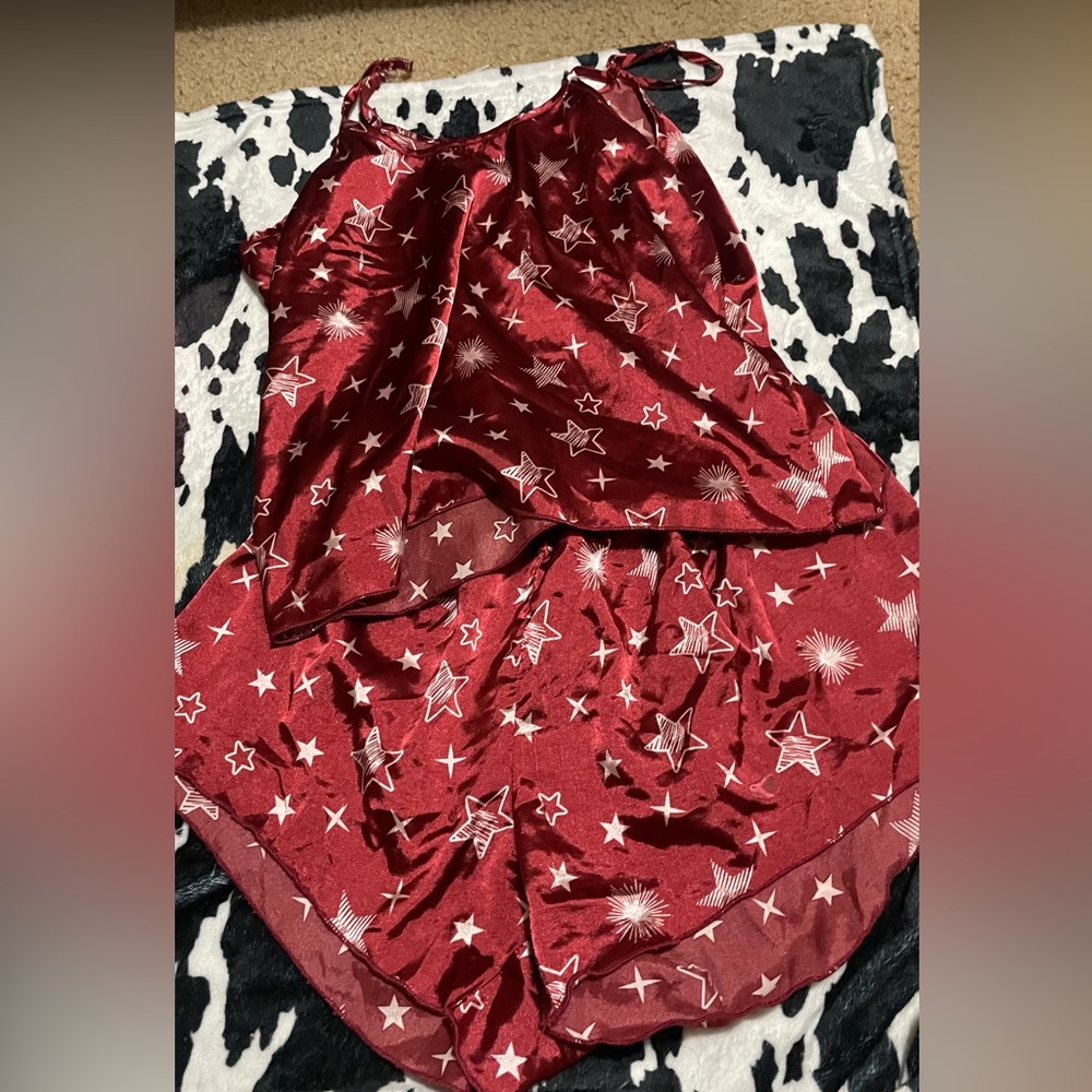Red Sleepwear Set